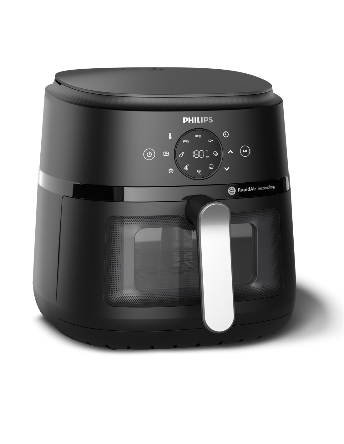 Philips 2000 series Airfryer serie 2000 de 6,2 l plata