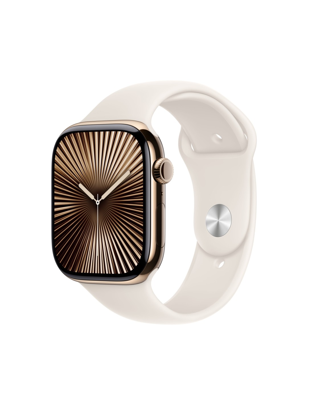 Apple Watch Series 10 OLED 46 mm Digital 416 x 496 Pixeles Pantalla tÃ¡ctil 4G Oro Wifi GPS (satÃ©lite)