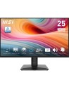 MSI PRO MP251 E2 24.5â€³ 1080p 120Hz IPS HDR Altavoces Adaptive Sync VESA Monitor Negro