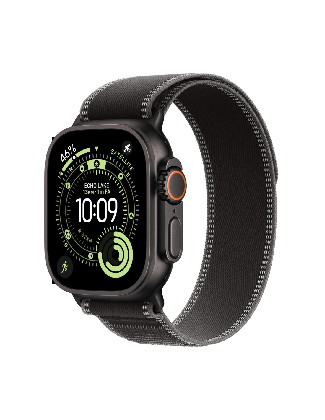 Apple Watch Ultra 3 OLED 49 mm Digital 422 x 514 Pixeles Pantalla tÃ¡ctil 5G Negro Wifi GPS (satÃ©lite)