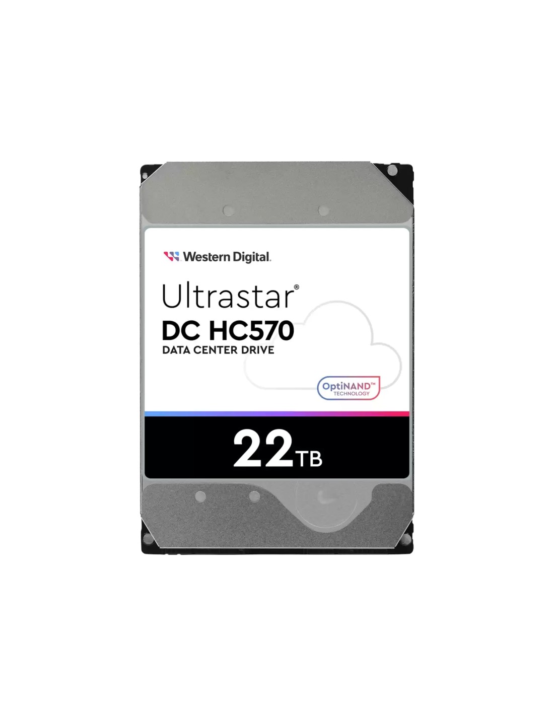 Western Digital Ultrastar DC HC570 disco duro interno 22 TB 7200 RPM 512 MB 3.5" Serial ATA III