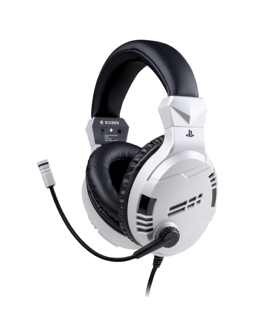 Bigben Auricular oficial para Playstation 4 y 5 Blanco (PS4OFHEADSETV3WHITE)