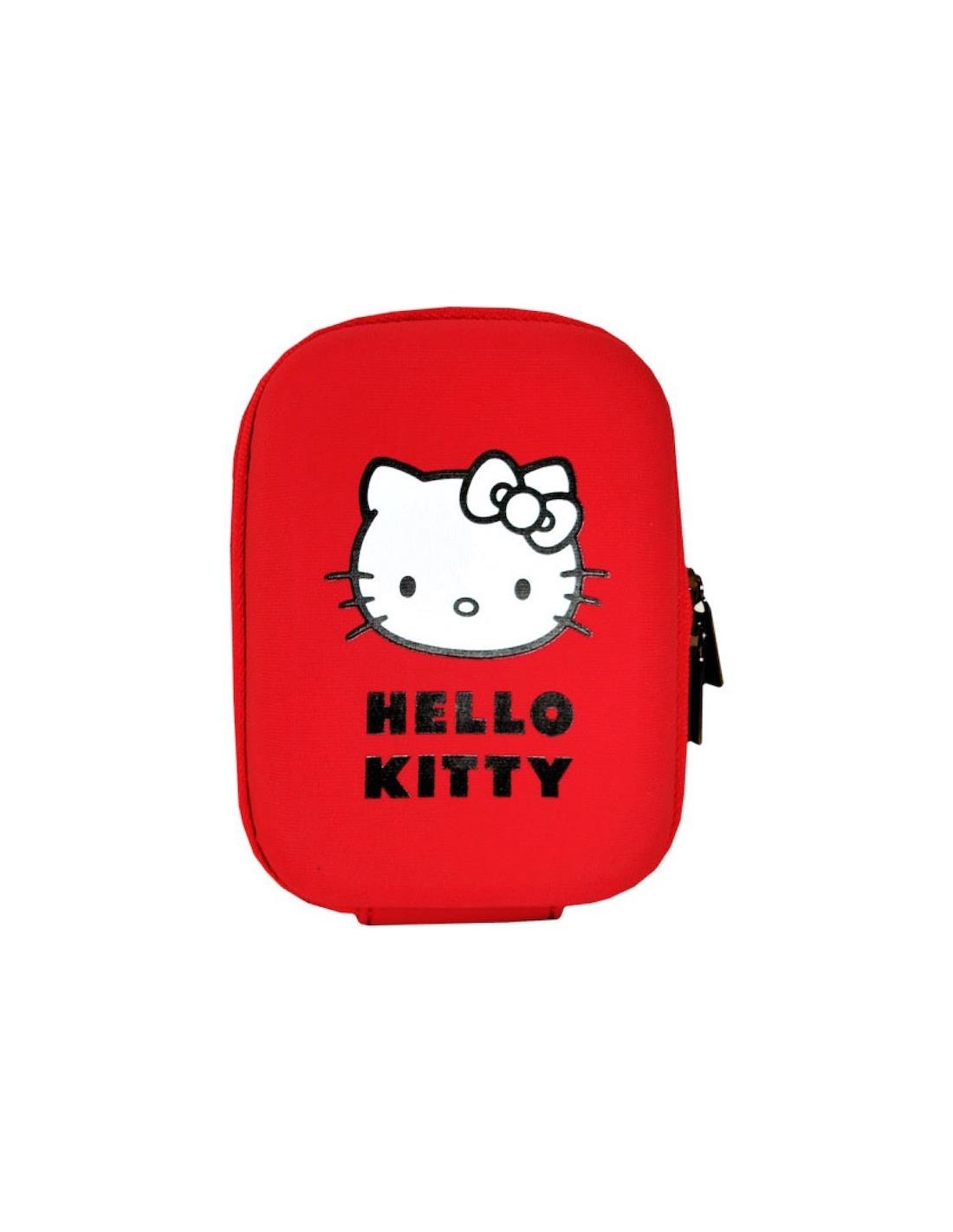 FUNDA HELLO KITTY PARA CÃMARA RED