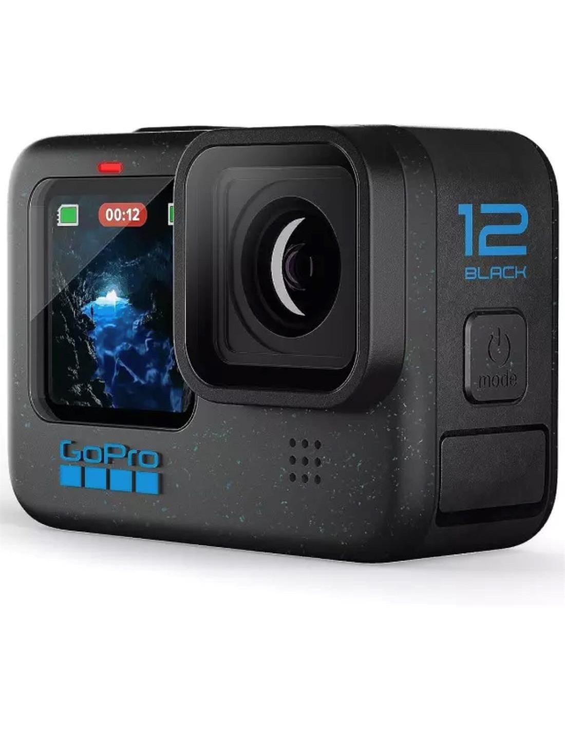 GoPro Hero 12 Black CÃ¡mara de AcciÃ³n 5.3K Hyper Smooth (CHDHX-121-RW)