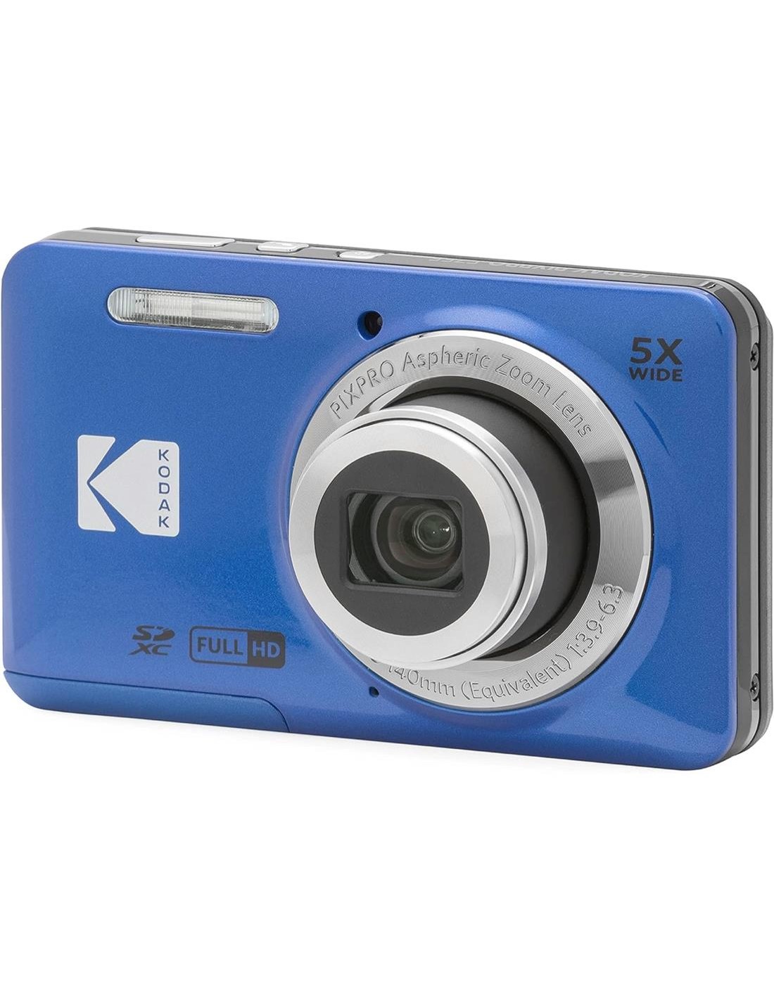Kodak Pixpro FZ55 CÃ¡mara Digital 16 MPx con BaterÃ­a de Litio Azul + Funda Regalo