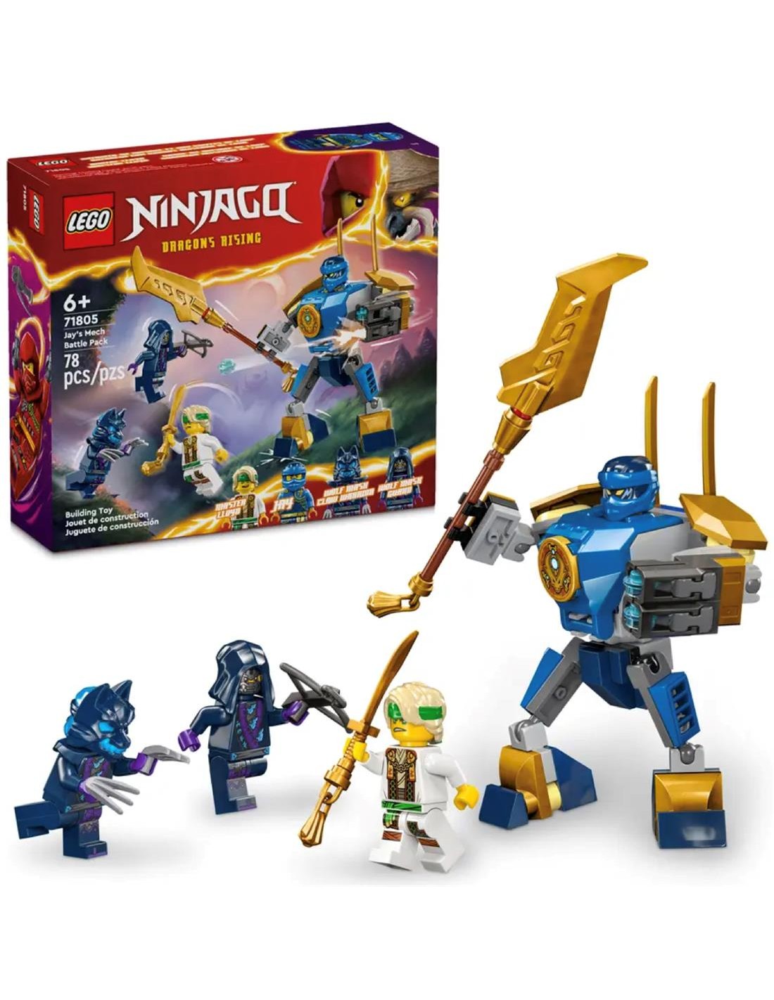 LEGO 71805 Pack de Combate: Meca de Jay