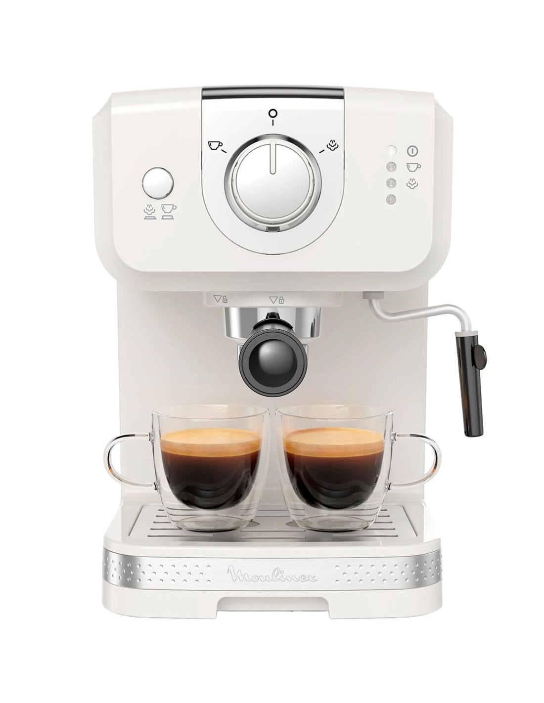 Moulinex XP330A10 Opio Soleil Cafetera Express Retro de 15 Bares