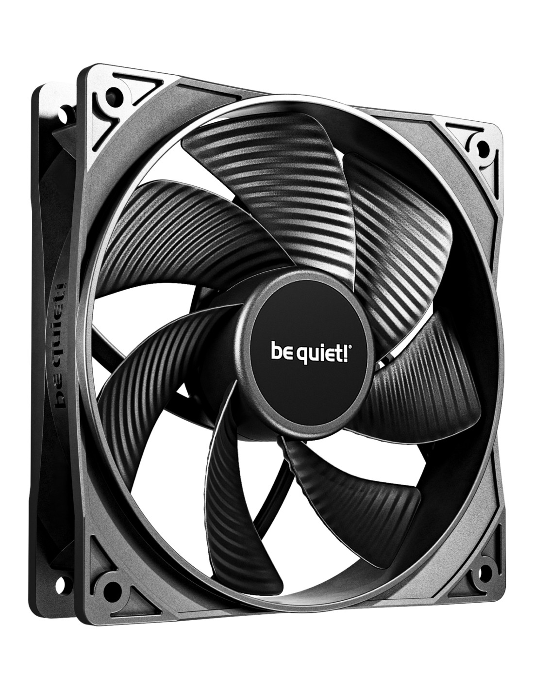 be quiet! Pure Wings 3 120 mm PWM Reverse Triple Pack Black Carcasa del ordenador Ventilador 12 cm Negro 3 pieza(s)