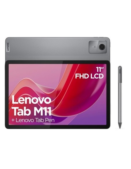 TABLET LENOVO TAB M11 CON LÁPIZ INCLUIDO 4GB RAM 128GB ROM GRIS