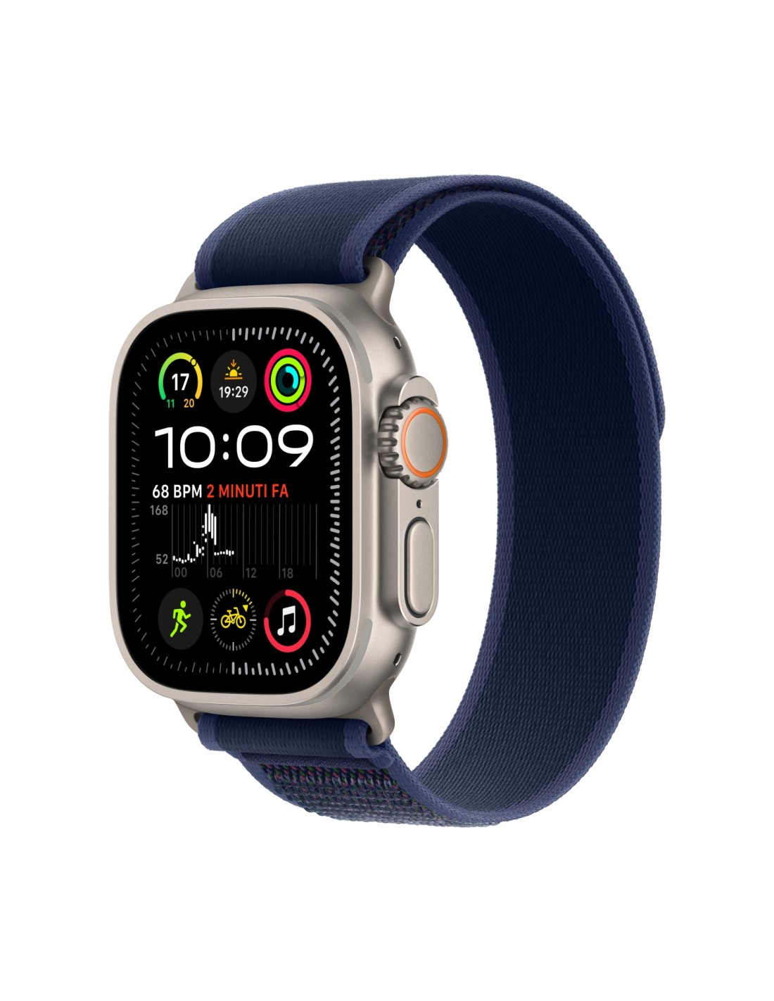 Apple Watch Ultra 2 OLED 49 mm Digital 410 x 502 Pixeles Pantalla tÃ¡ctil 4G Titanio Wifi GPS (satÃ©lite)