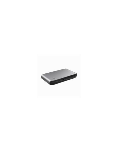 Belkin INC013VFSGY hub de interfaz Thunderbolt 4 40000 Mbit/s Negro, Gris