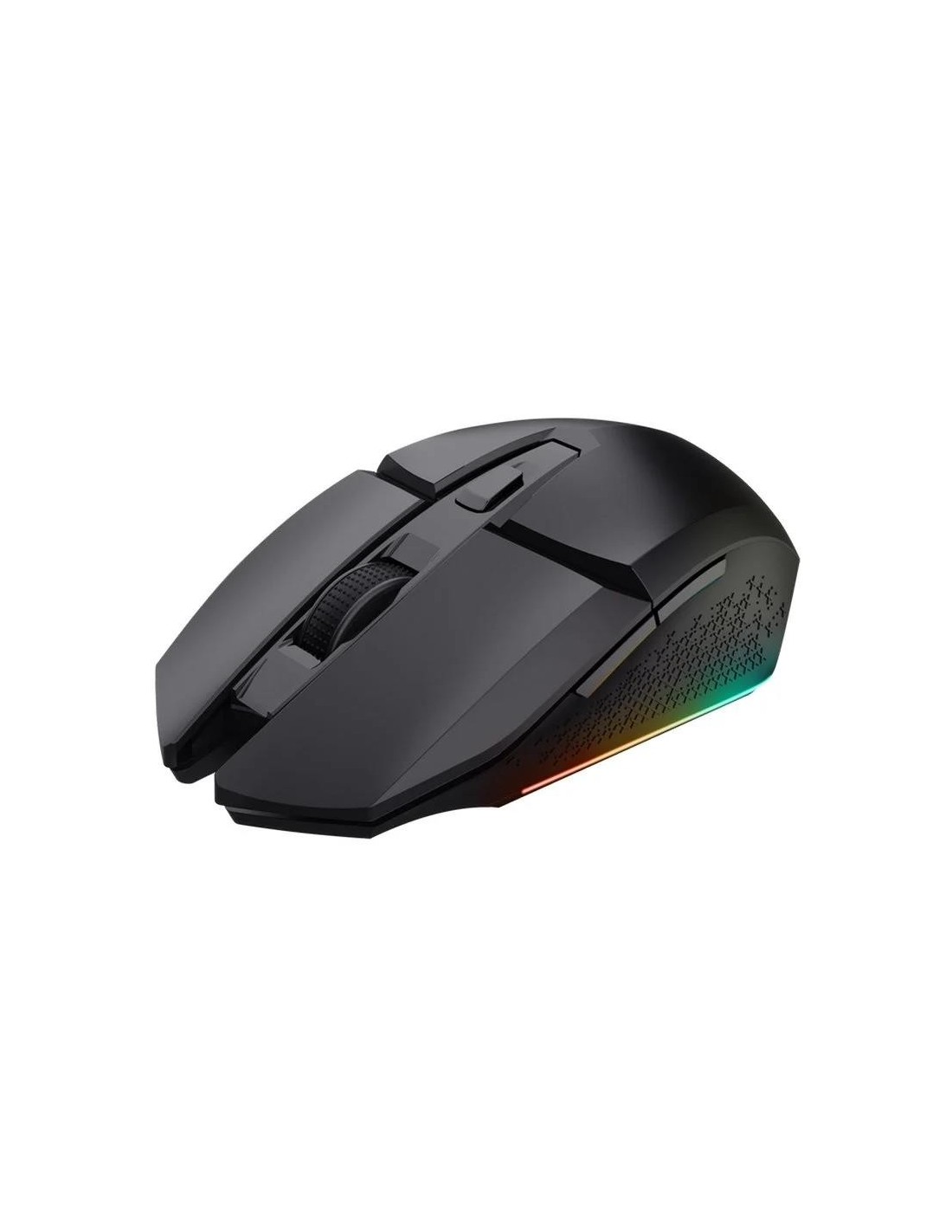RATON TRUST GAMING GXT 110 FELOX RGB WIRELESS 4800DPI 6 BOTONES BLACK