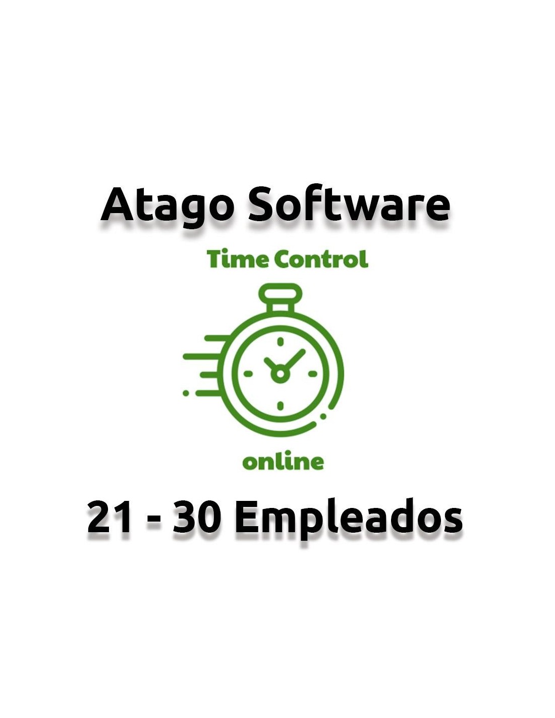 TIME CONTROL DE PRESENCIA ATAGO EN LA NUBE 21-30 EMPLEADOS ( ANUAL )