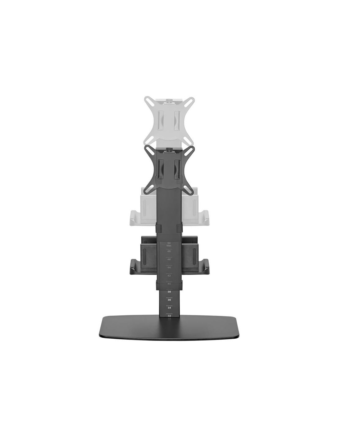 SOPORTE DE MESA TV/MONITOR/MINI PC AISENS 17-32 1 BRAZO 8KG BLACK