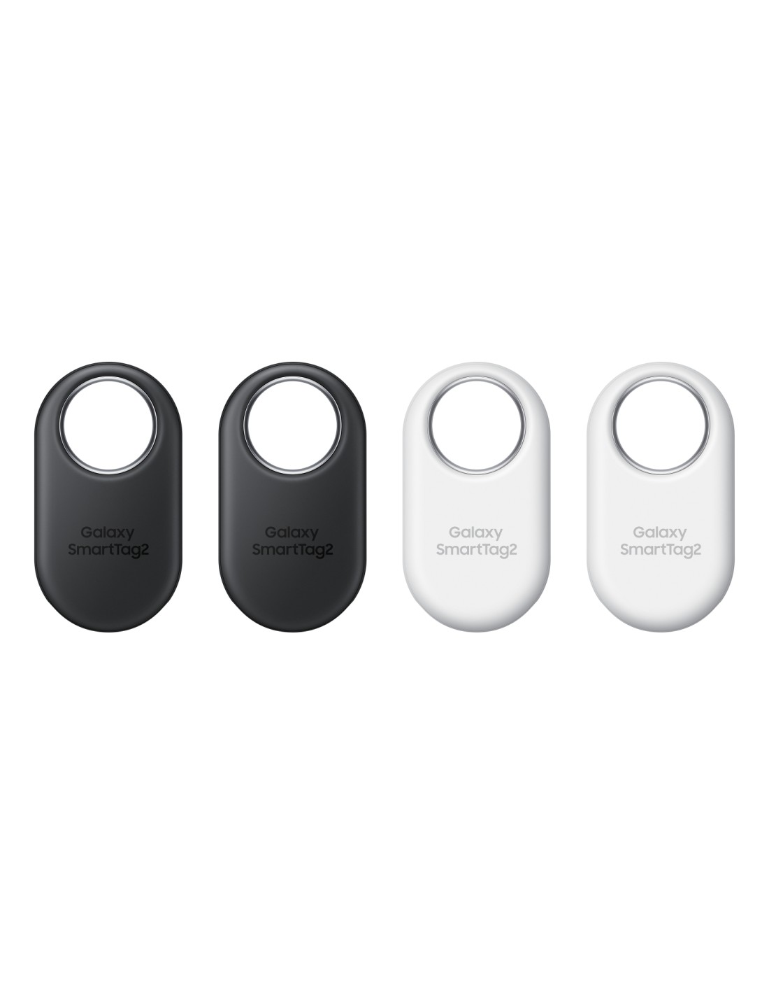Samsung Galaxy SmartTag 2 EI-T5600 4 Per Pack 2x black+ white Elemento Buscador Grafito, Blanco