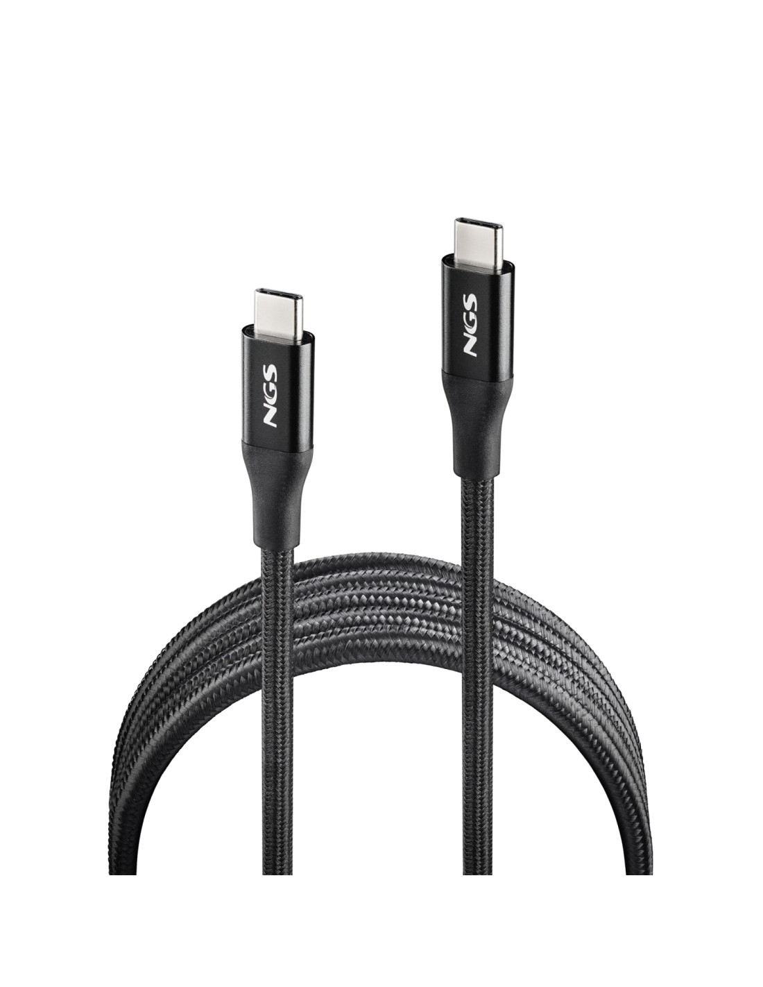 NGS KNOT 240W-2 cable USB 2 m USB C Negro