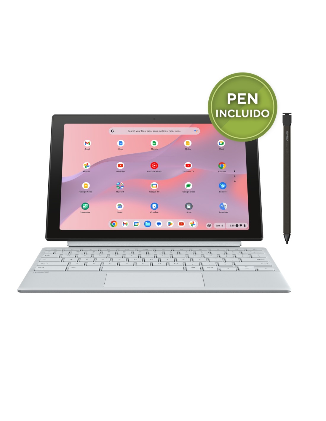 ASUS Chromebook CM30 Detachable CL3001DM2A-R70323 - Ordenador PortÃ¡til 10.51" WUXGA (ARM Cortex Kompanio 520, 8GB RAM, 128GB eM