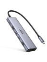 Ugreen REVODOK 7-IN-1 4K@60HZ HDMI DOCK Acoplamiento Base Gris