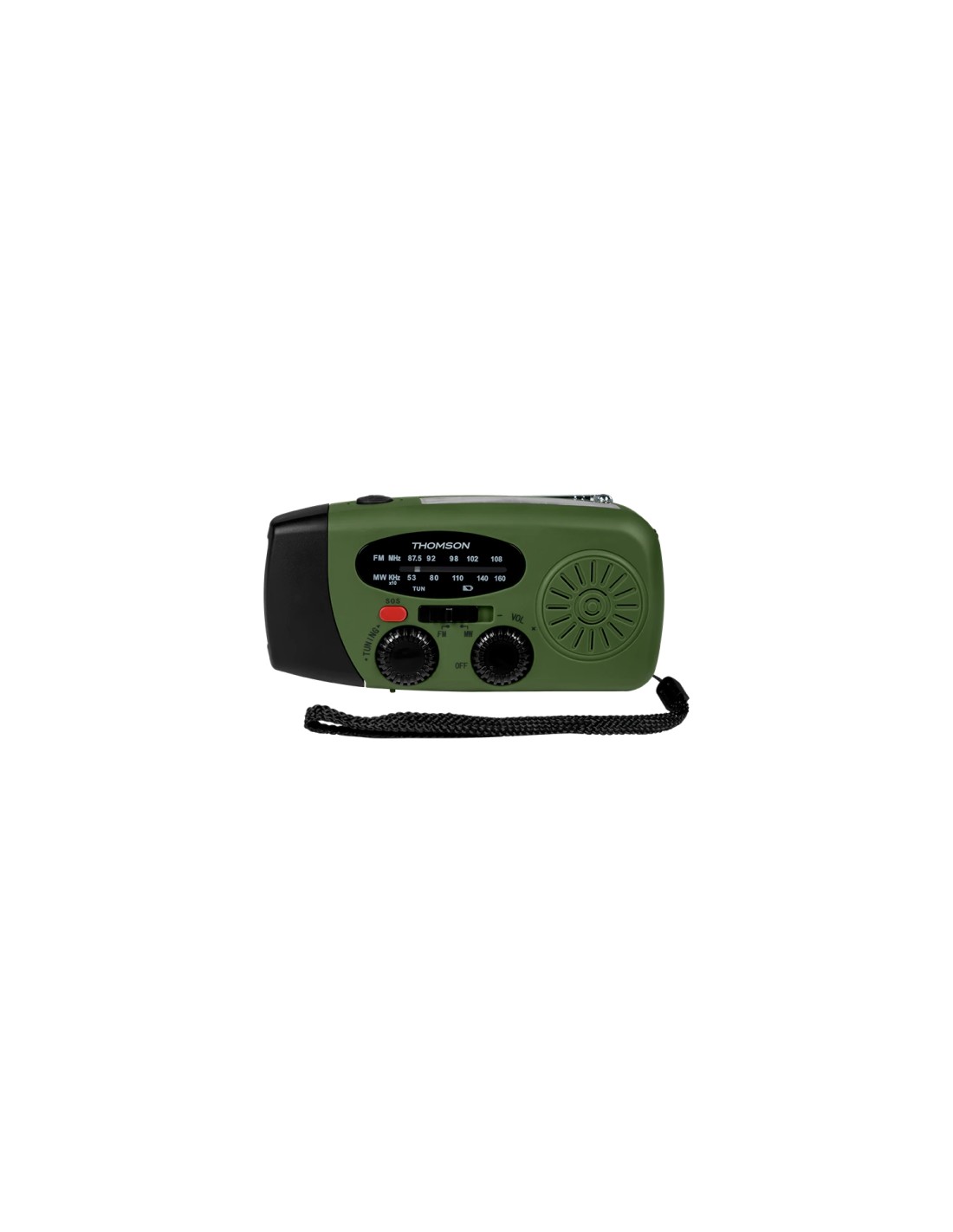 Thomson RT260 radio PortÃ¡til AnalÃ³gica Verde