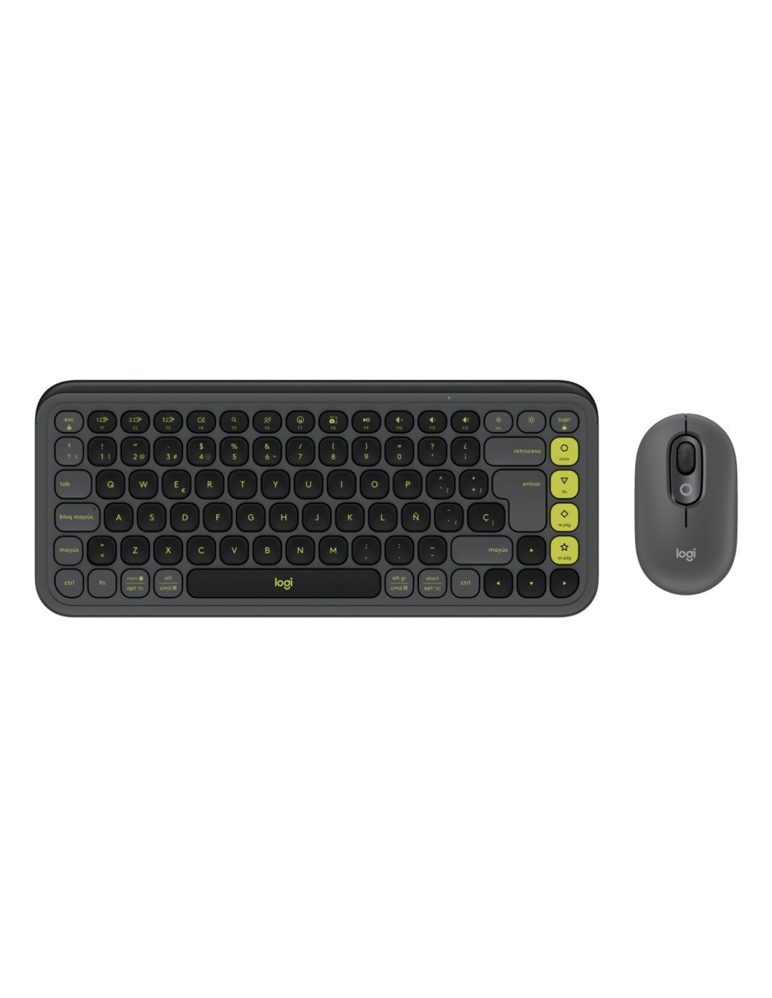 Logitech 920-013118 teclado RatÃ³n incluido Universal Bluetooth QWERTY EspaÃ±ol Grafito