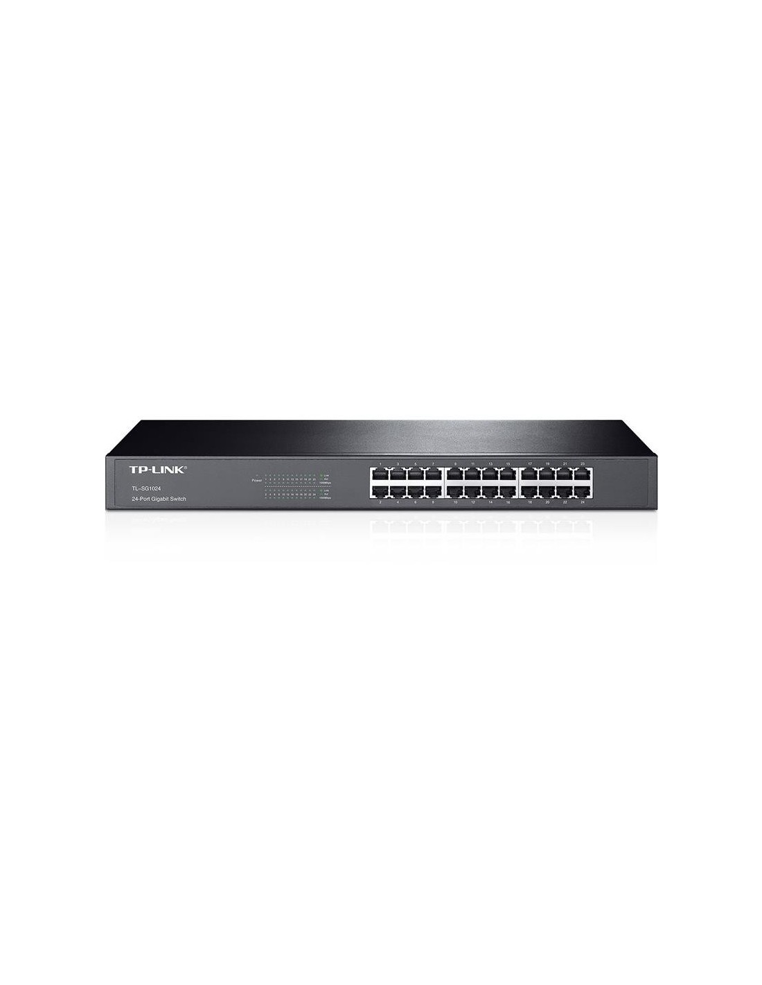 SWITCH TP-LINK GIGABIT 24 PUERTOS TL-SG1024 METALICO