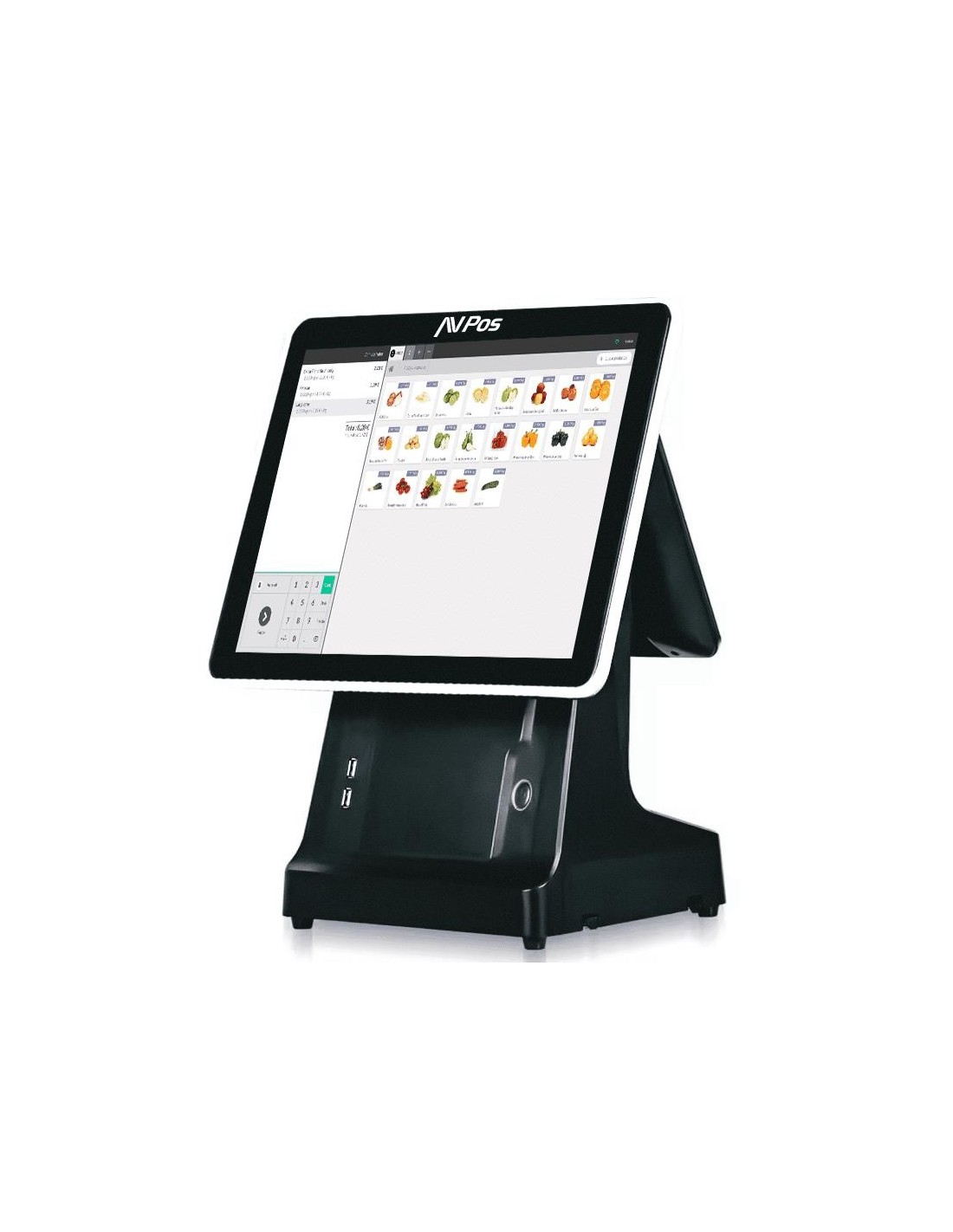 TPV AVPOS K6000 15 I5/8GB/SSD128GB/WIFI+BT/W11P IMPRESORA + 2 PANTALLA