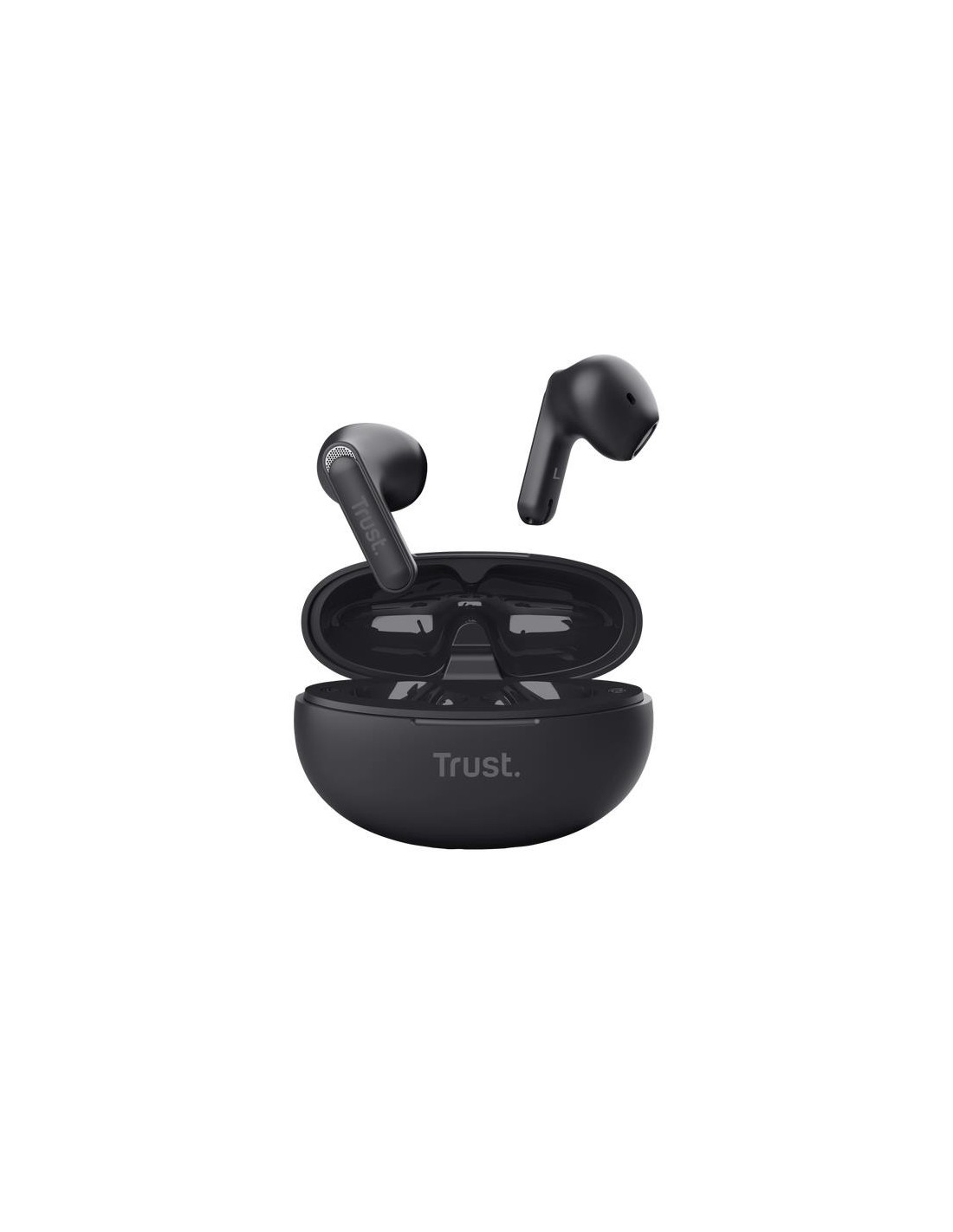 AURICULARES TRUST YAVI EARPHONES ENC BLUETOOTH WIRELESS BLACK