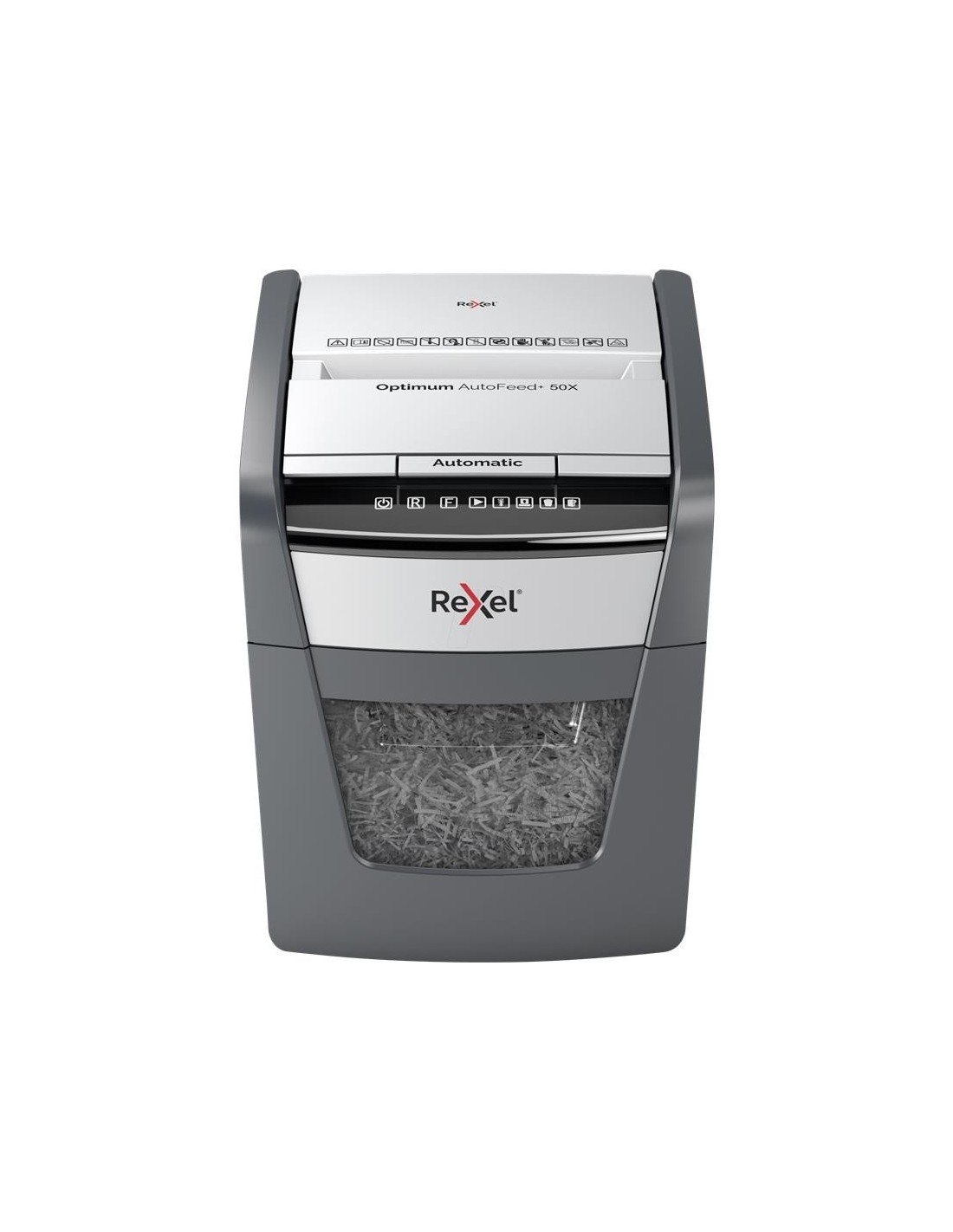 DESTRUCTORA REXEL OPTIMUM AUTOFEED+ 50X AUTOMATICA CONFETI