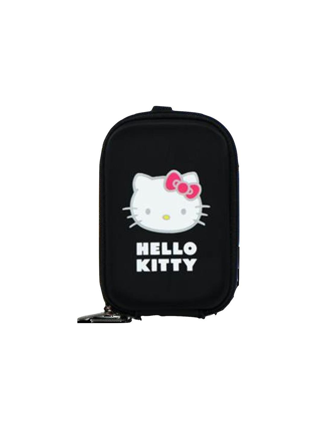 FUNDA HELLO KITTY PARA CÃMARA BLACK