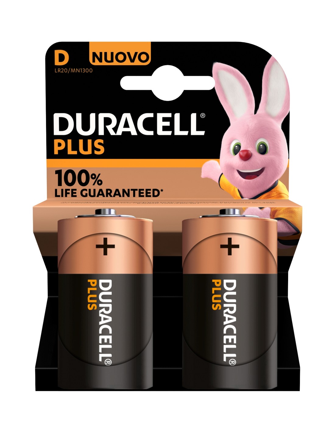 Duracell Plus 100 D BaterÃÂ­a de un solo uso Alcalino