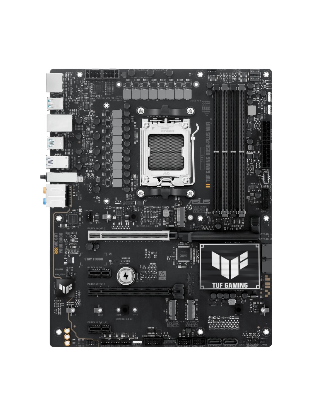 ASUS TUF GAMING B850-PLUS WIFI AMD B850 ZÃ³calo AM5 ATX