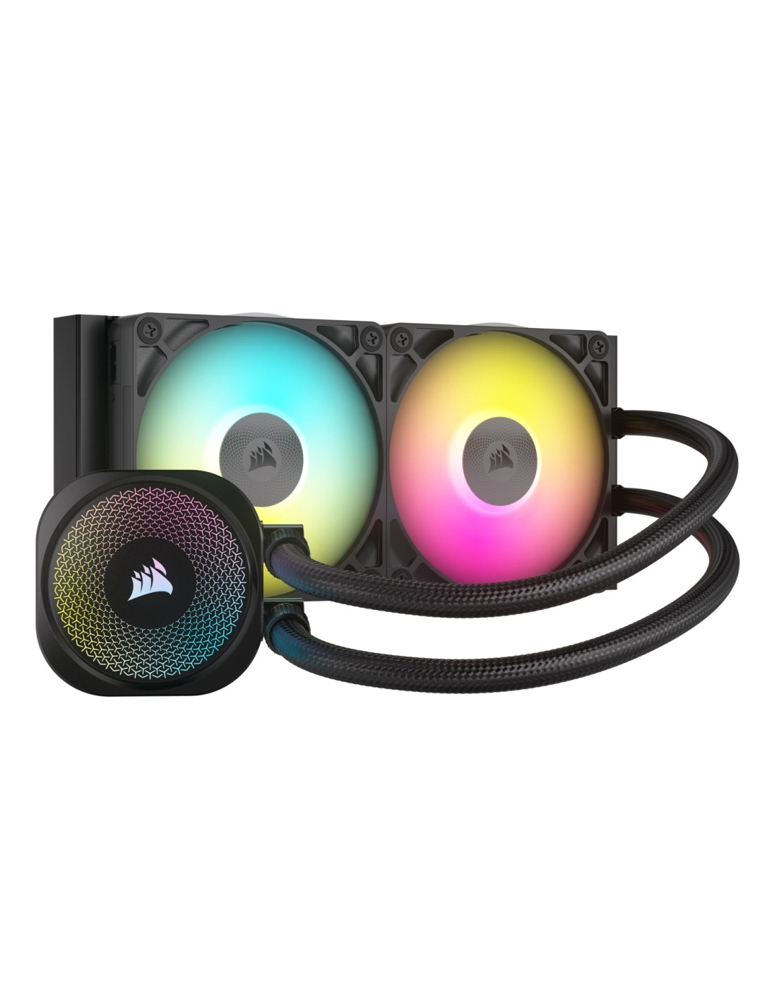 Corsair iCUE LINK TITAN RX RGB Procesador Sistema de refrigeraciÃ³n lÃ­quida todo en uno 12 cm Negro 1 pieza(s)