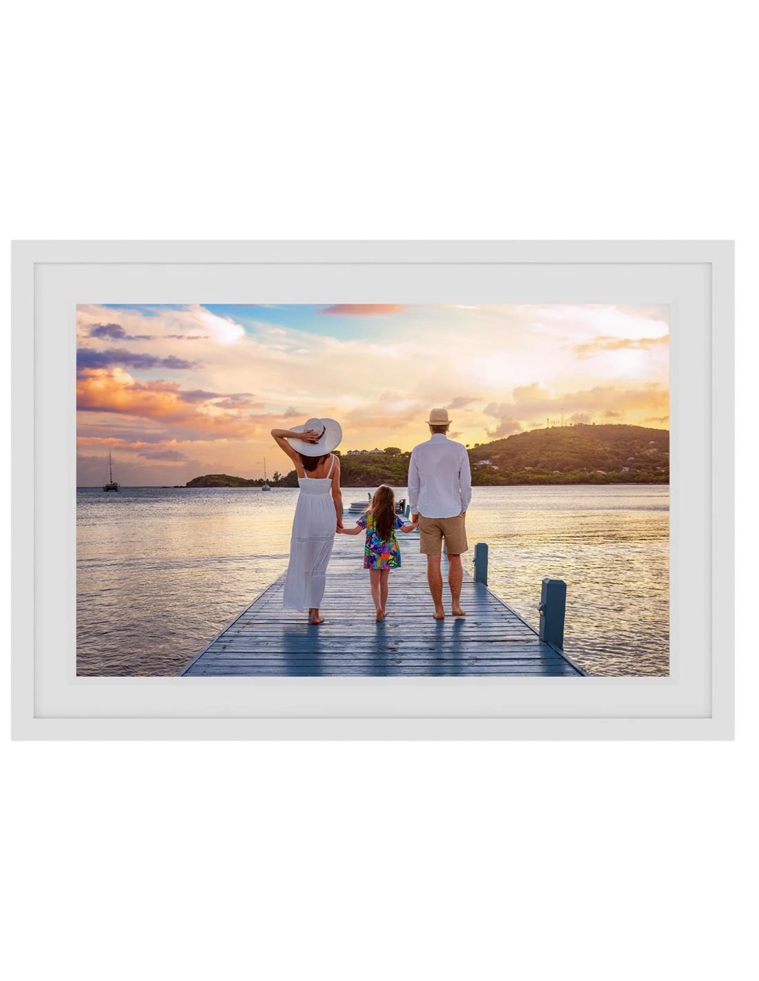 Thomson F10 10" Marco de Fotos Digital 10" con WiFi y 32GB Blanco