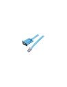 StarTech.com Cable 1,8m para Gestión de Router Consola Cisco RJ45 a Serie DB9 - Rollover - Macho a Hembra azul
