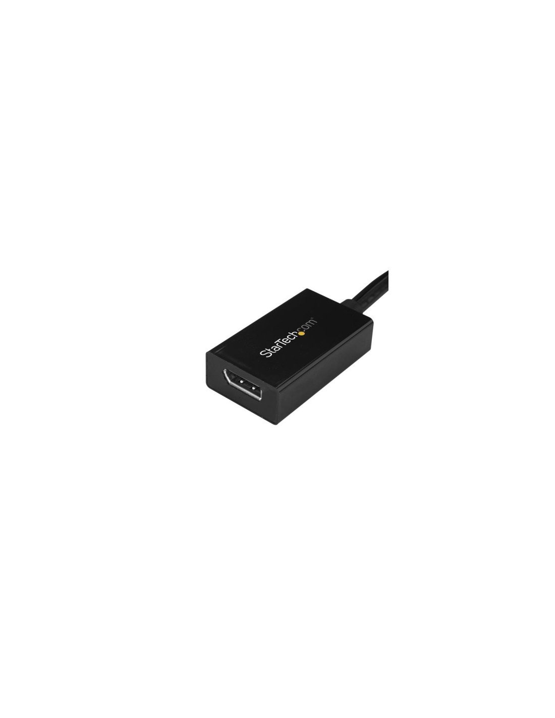 StarTech.com Adaptador DVI a DisplayPort Alimentado por USB - Conversor DVI a DisplayPort - 1920x1200 Negro