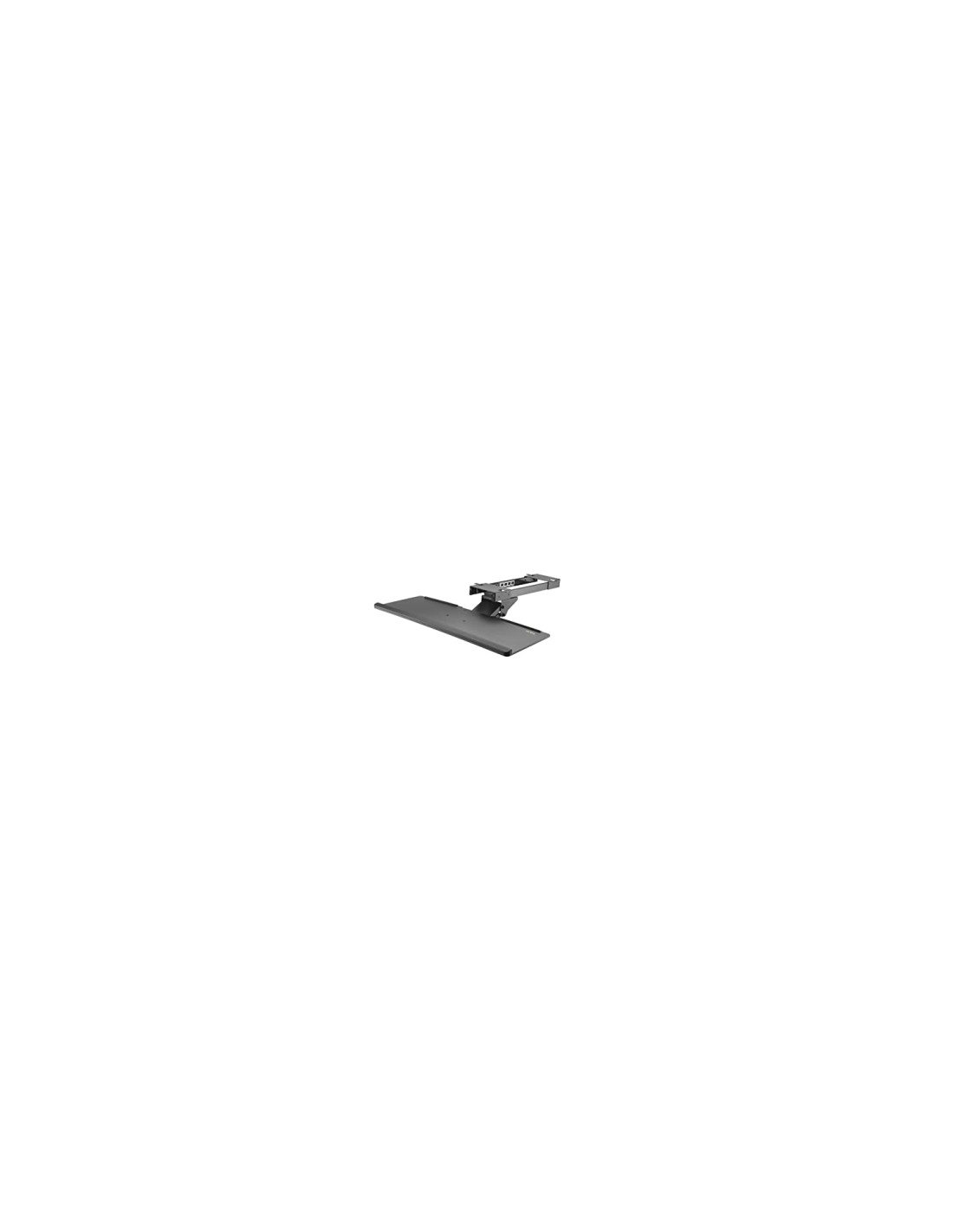 StarTech.com Bandeja Ajustable para Soporte de Teclado de Instalación Bajo el Escritorio - 67cm de Ancho Negro