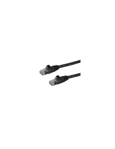 StarTech.com Cable de Red Ethernet Snagless Sin Enganches Cat 6 Cat6 Gigabit 5m - Negro - N6PATC5MBK