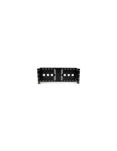 StarTech.com Bracket Soporte Montura para Monitores VESA LCD en Rack Armario de 19 - 4U Negro