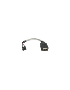 StarTech.com Cable de 15cm Adaptador Extensor USB 2.0 a IDC 4 pines -