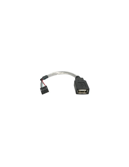StarTech.com Cable de 15cm Adaptador Extensor USB 2.0 a IDC 4 pines -