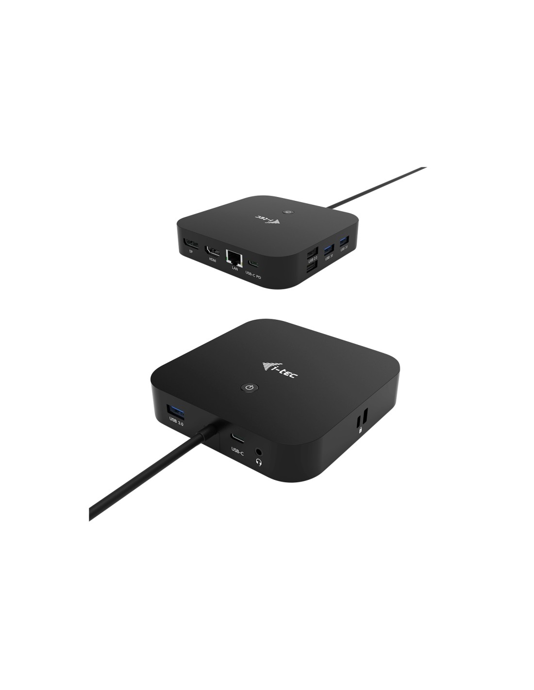 i-tec USB-C HDMI DP Docking Station with Power Delivery 100 W