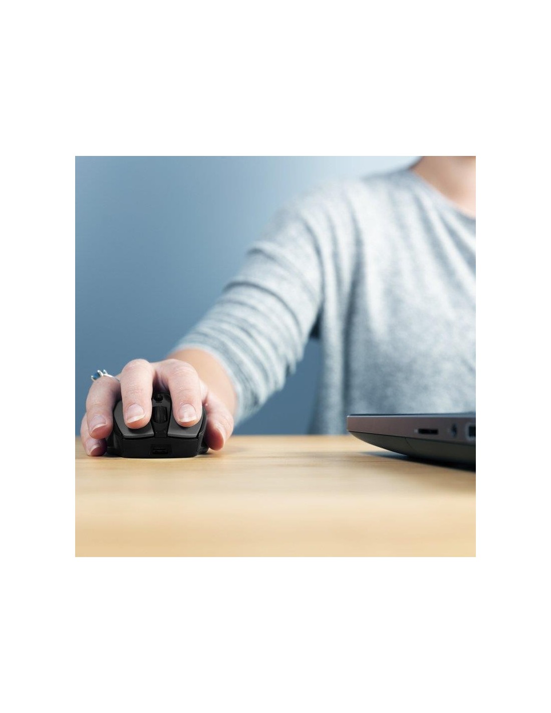 RATON TRUST ZAYA RECARGABLE WIRELESS BLACK