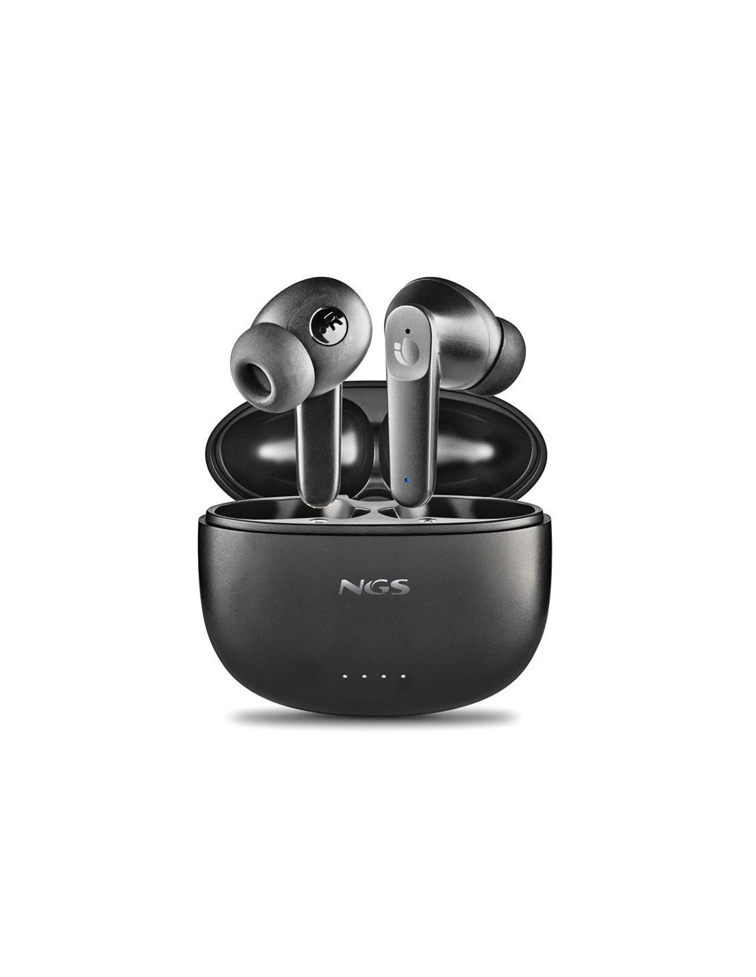 AURICULARES NGS HUSH IN EAR ANC/ENC BLUETOOTH BLACK