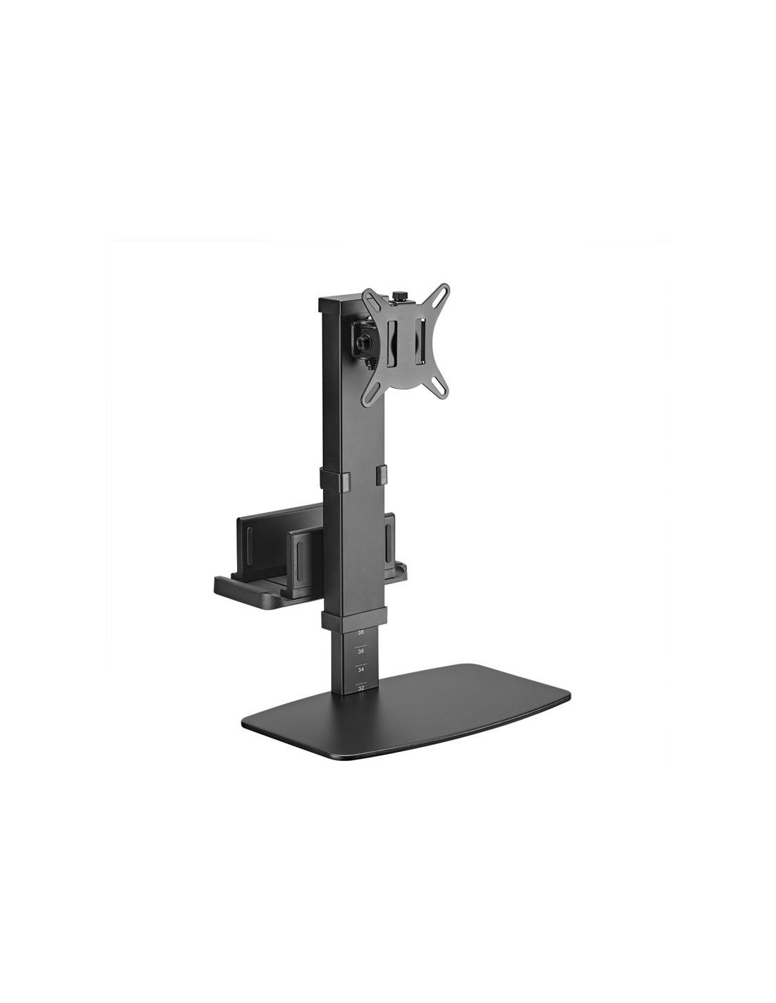 SOPORTE DE MESA TV/MONITOR/MINI PC AISENS 17-32 1 BRAZO 8KG BLACK