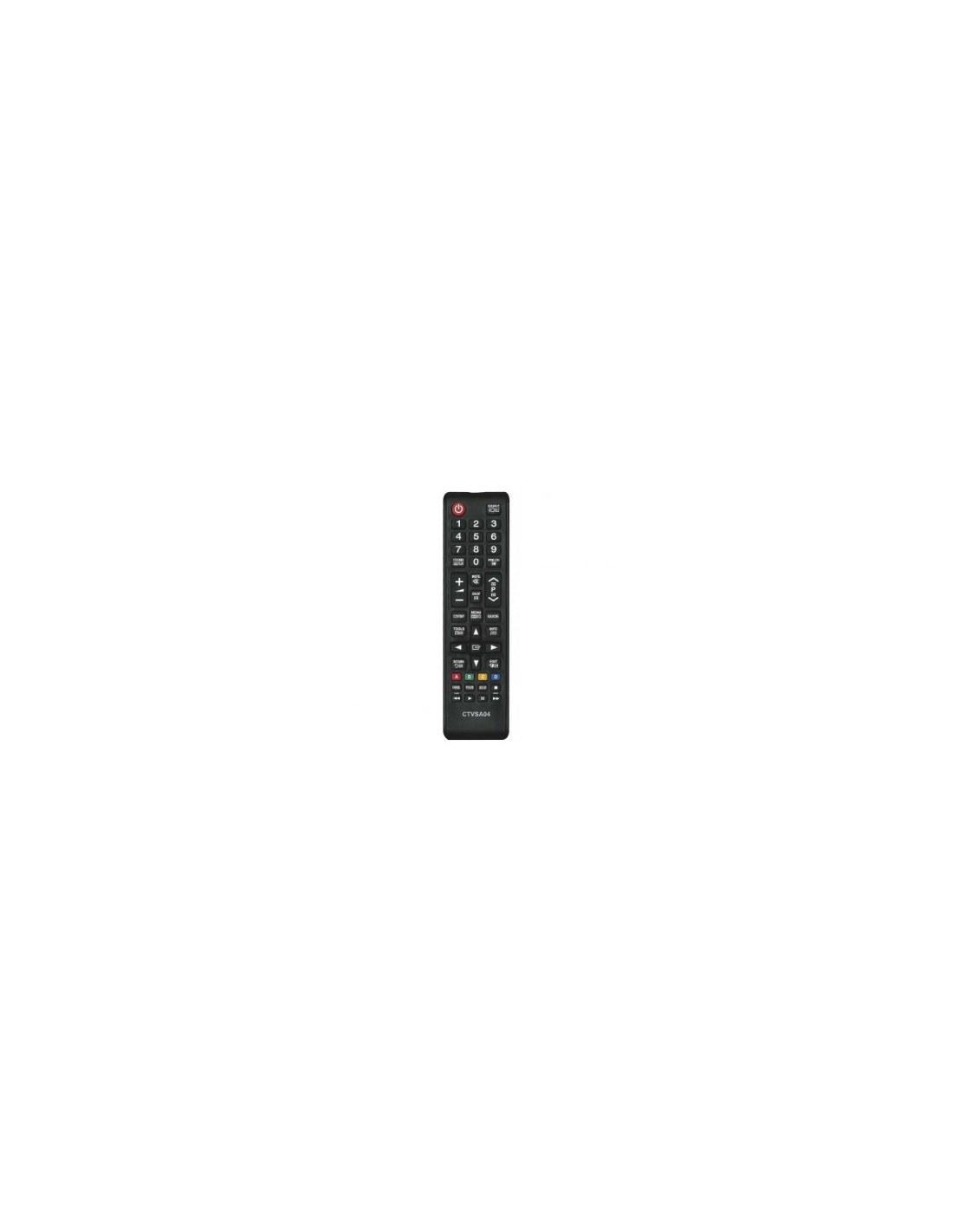MANDO A DISTANCIA COMPATIBLE CON TV SAMSUNG NO PRECISA PROGRAMACION NEGRO 02ACCOEMCTVSA04