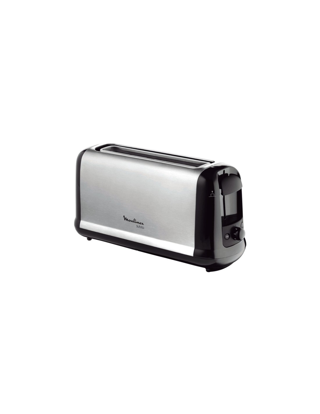 Moulinex Subito 1 1 rebanada(s) 1000 W Negro, Acero inoxidable