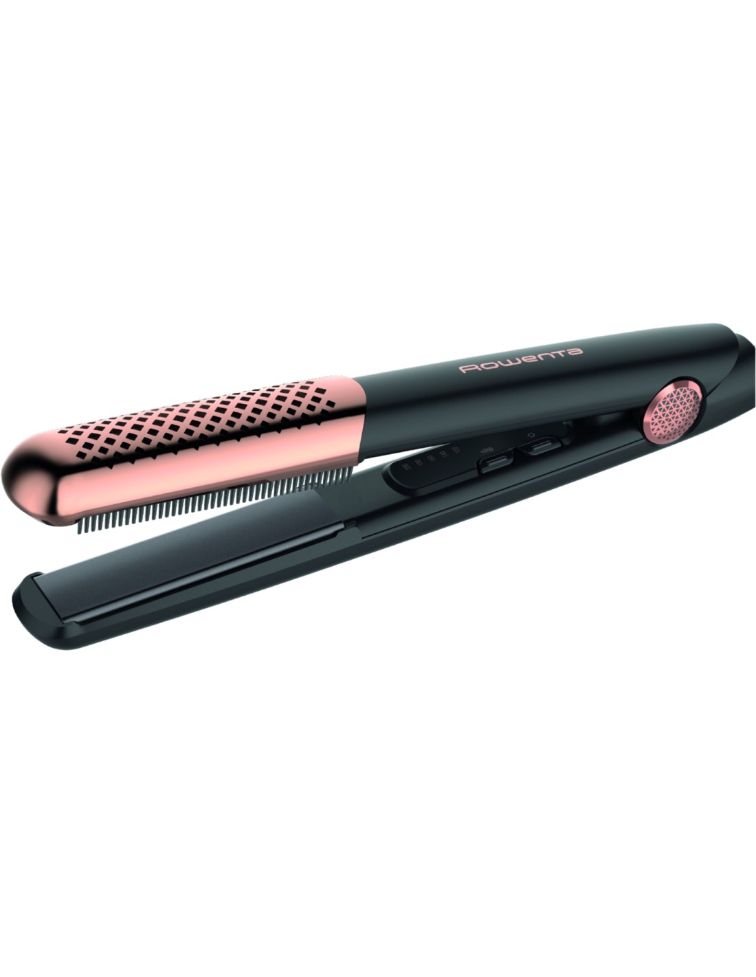 Rowenta Ultimate Experience Premium SF8230 Plancha de pelo Caliente Negro, Cobre 2,7 m