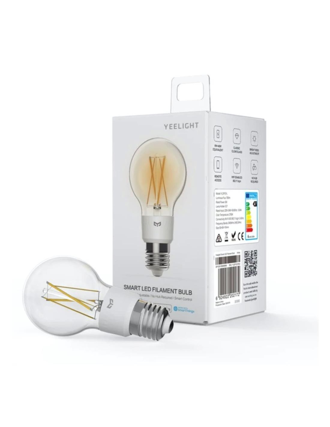 YEELIGHT Bombilla Filamento Inteligente  2700K (WE10YLDP12YL)