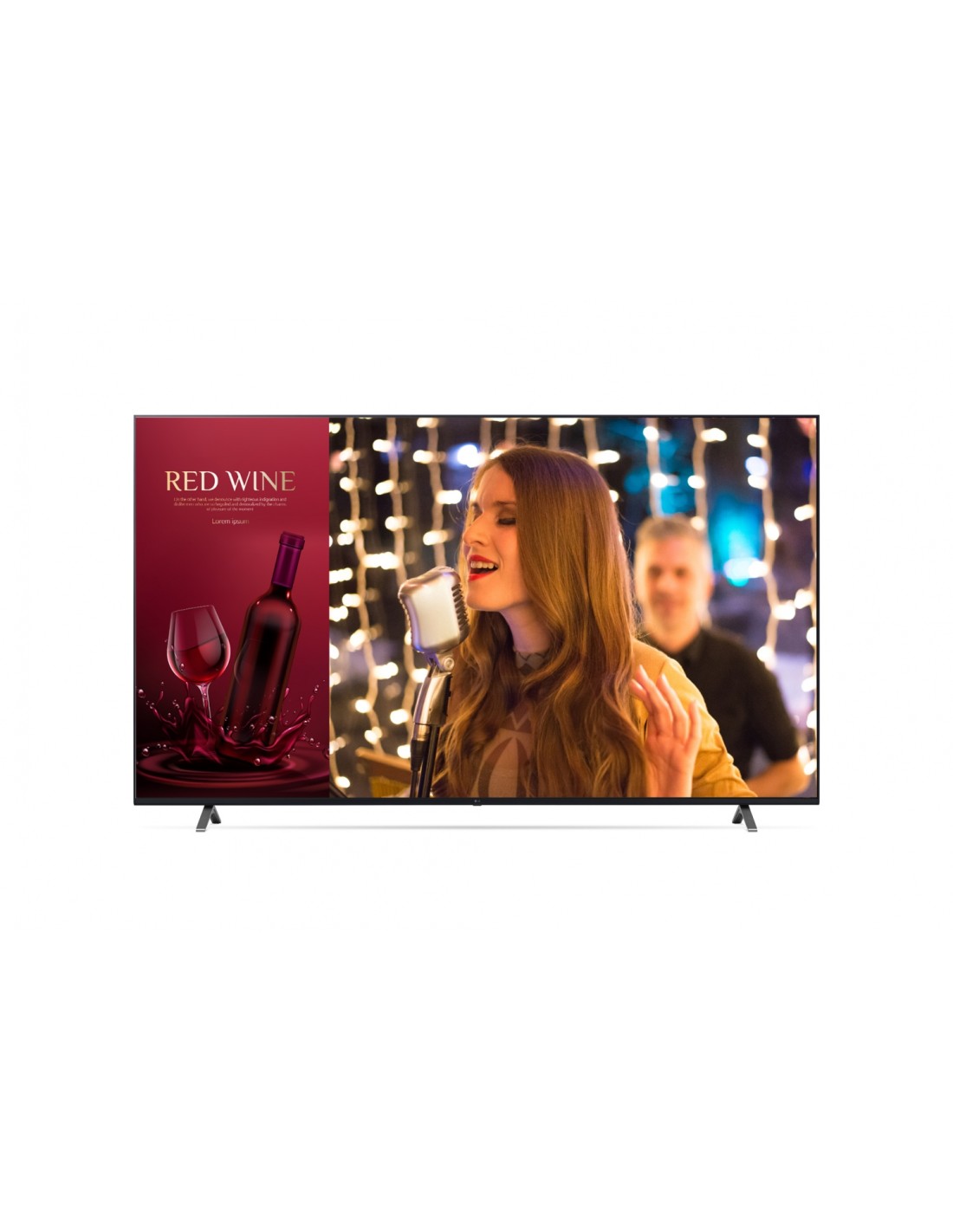 LG 75UN640S Pantalla plana para señalización digital 190,5 cm (75") LCD Wifi 330 cd / m² 4K Ultra HD Azul Web OS