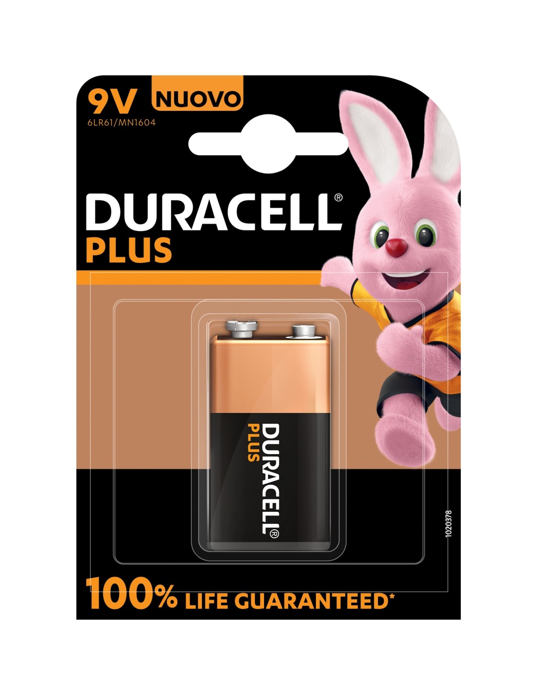 Duracell Plus 100 BaterÃÂ­a de un solo uso 9V Alcalino